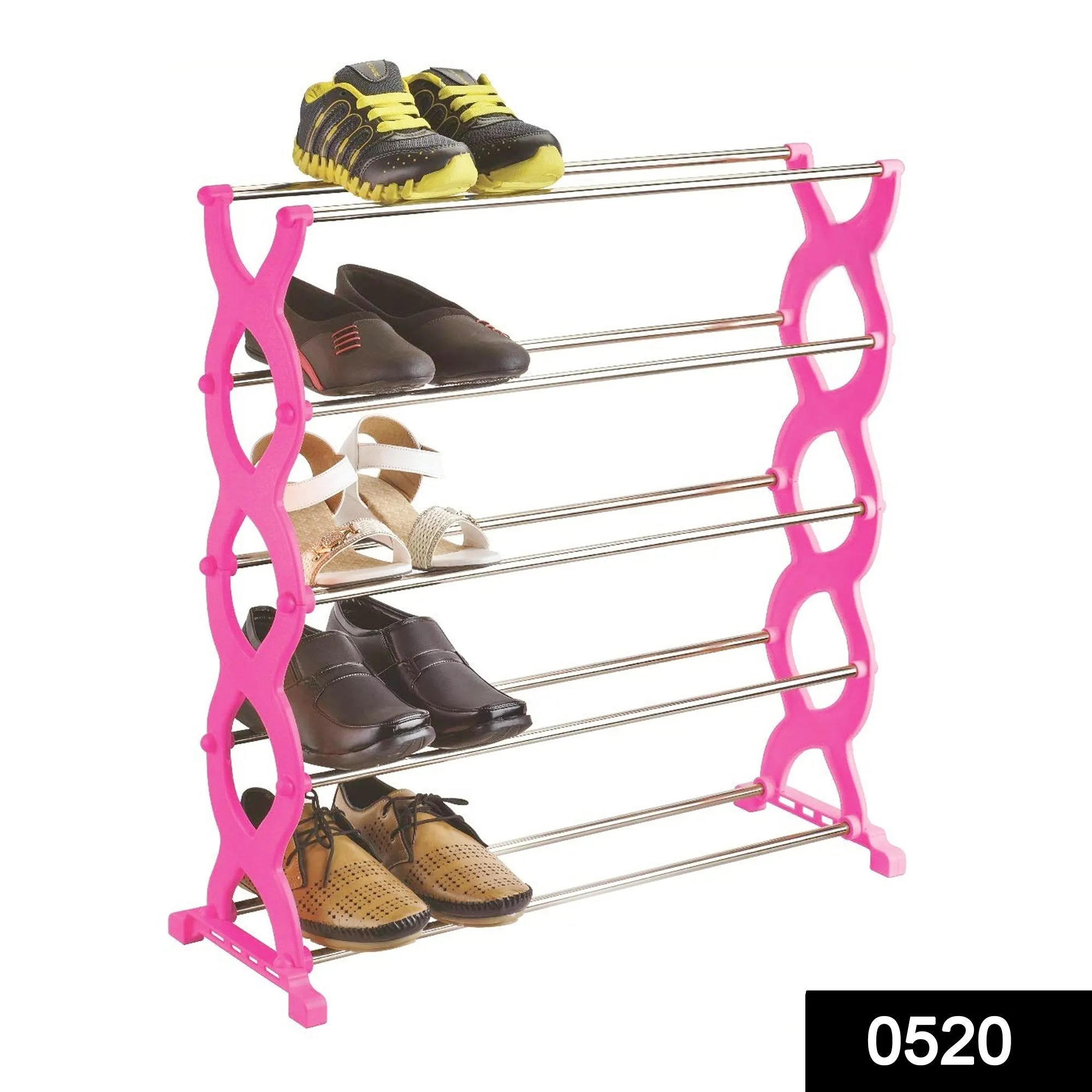 0520 Stackable 5 Layer Folding Shoe Rack