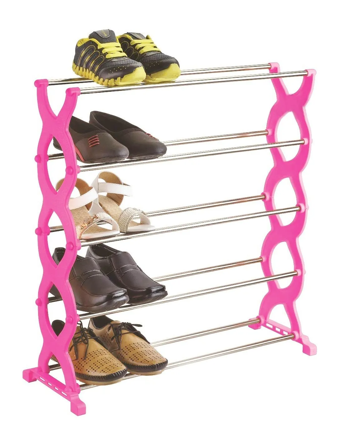 0520 Stackable 5 Layer Folding Shoe Rack