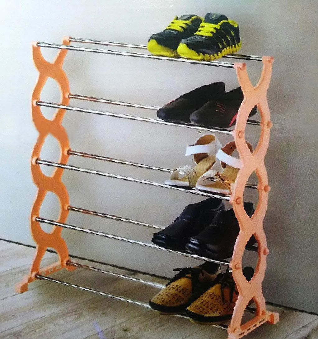 0520 Stackable 5 Layer Folding Shoe Rack