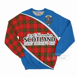 Adair Family Crest Tartan Sweatshirt Celebrate Saint Andrew's Day in Style