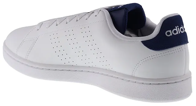 Adidas Mens Advantage White Dark Blue