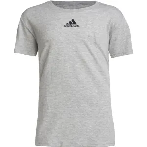 adidas Youth Pregame Blank Logo Tee