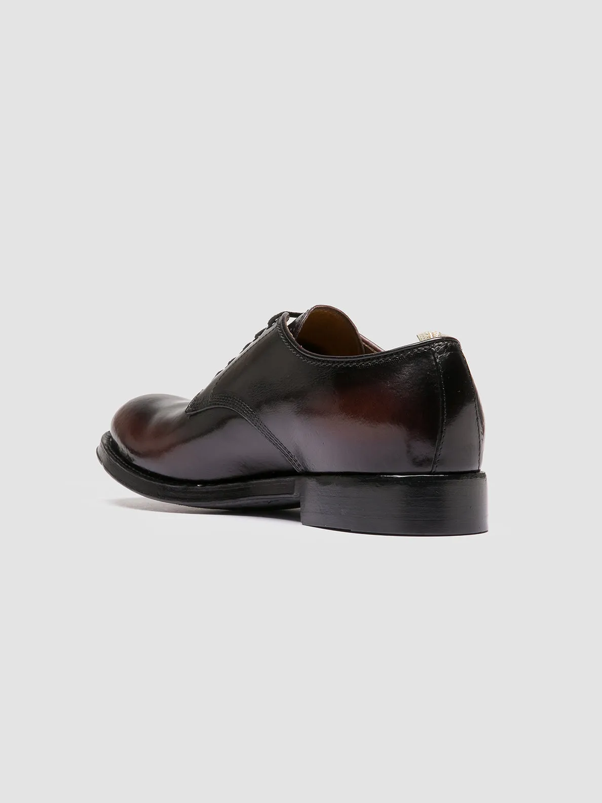 ADMIRAL 001 - Brown Leather Derby Shoes