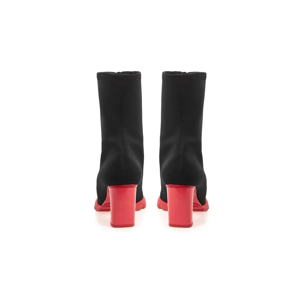 Alexander McQueen Black Neoprene Boot