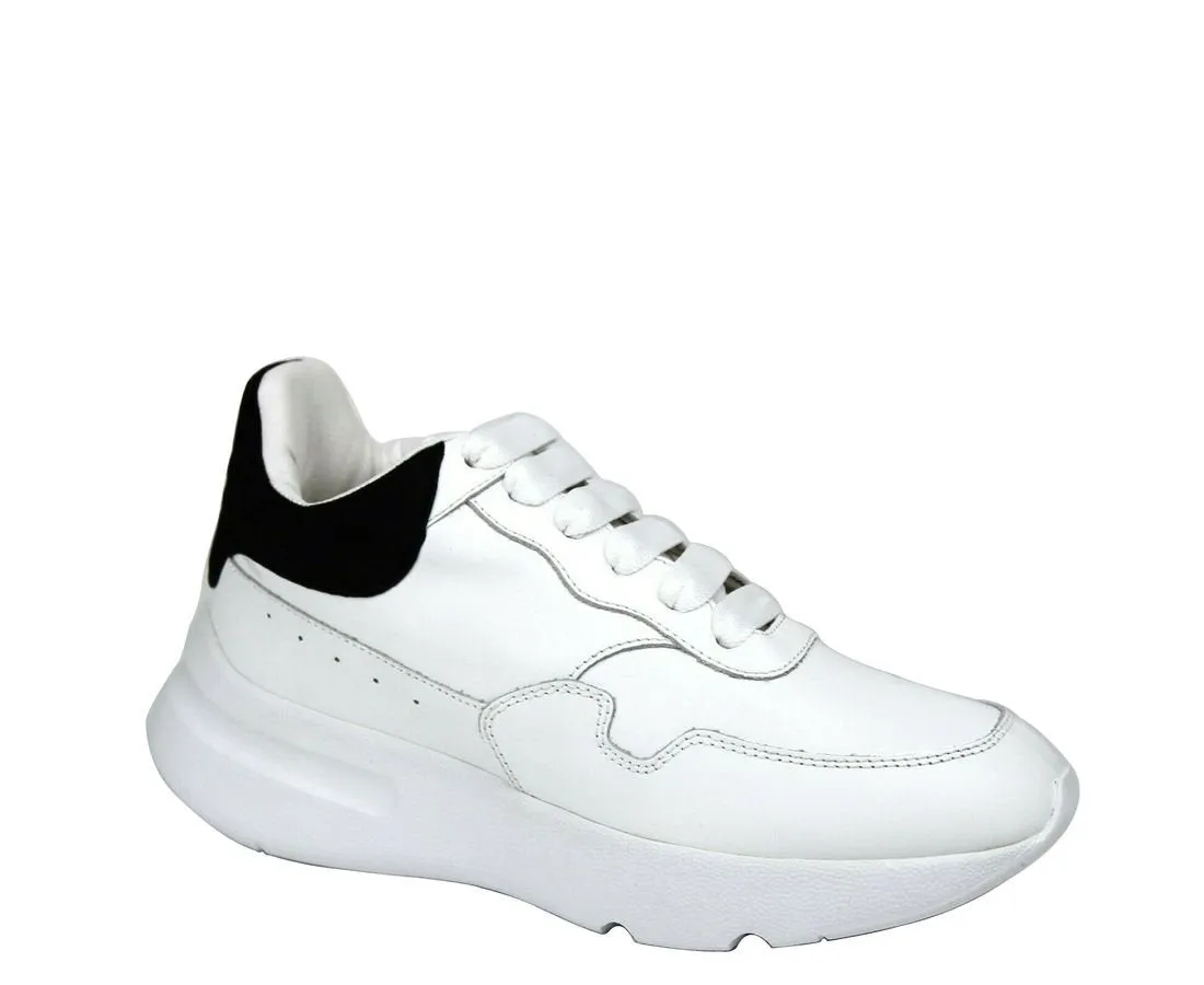 Alexander McQueen White Leather Sneaker