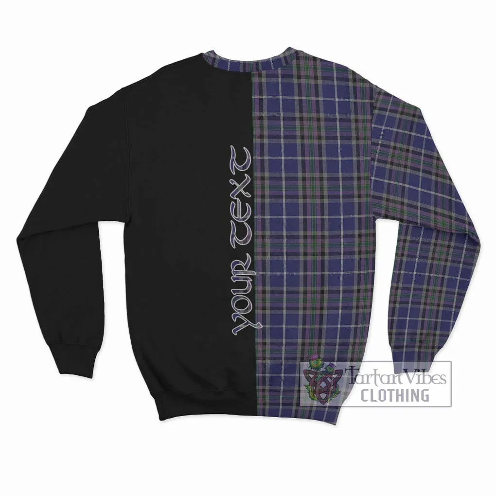 Alexander of Menstry Tartan Sweatshirt with Family Crest and Half Of Me Style