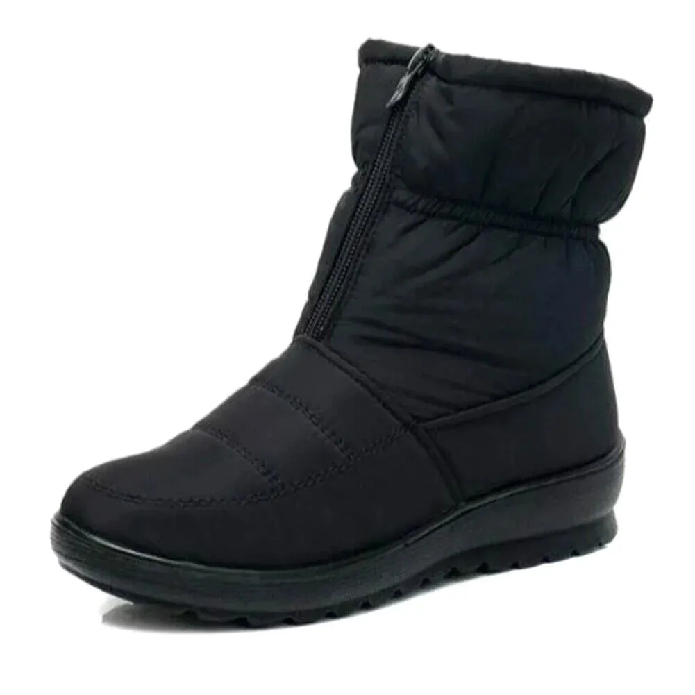 ALICIA™ WARM WATERPROOF ANKLE SNOW BOOTS