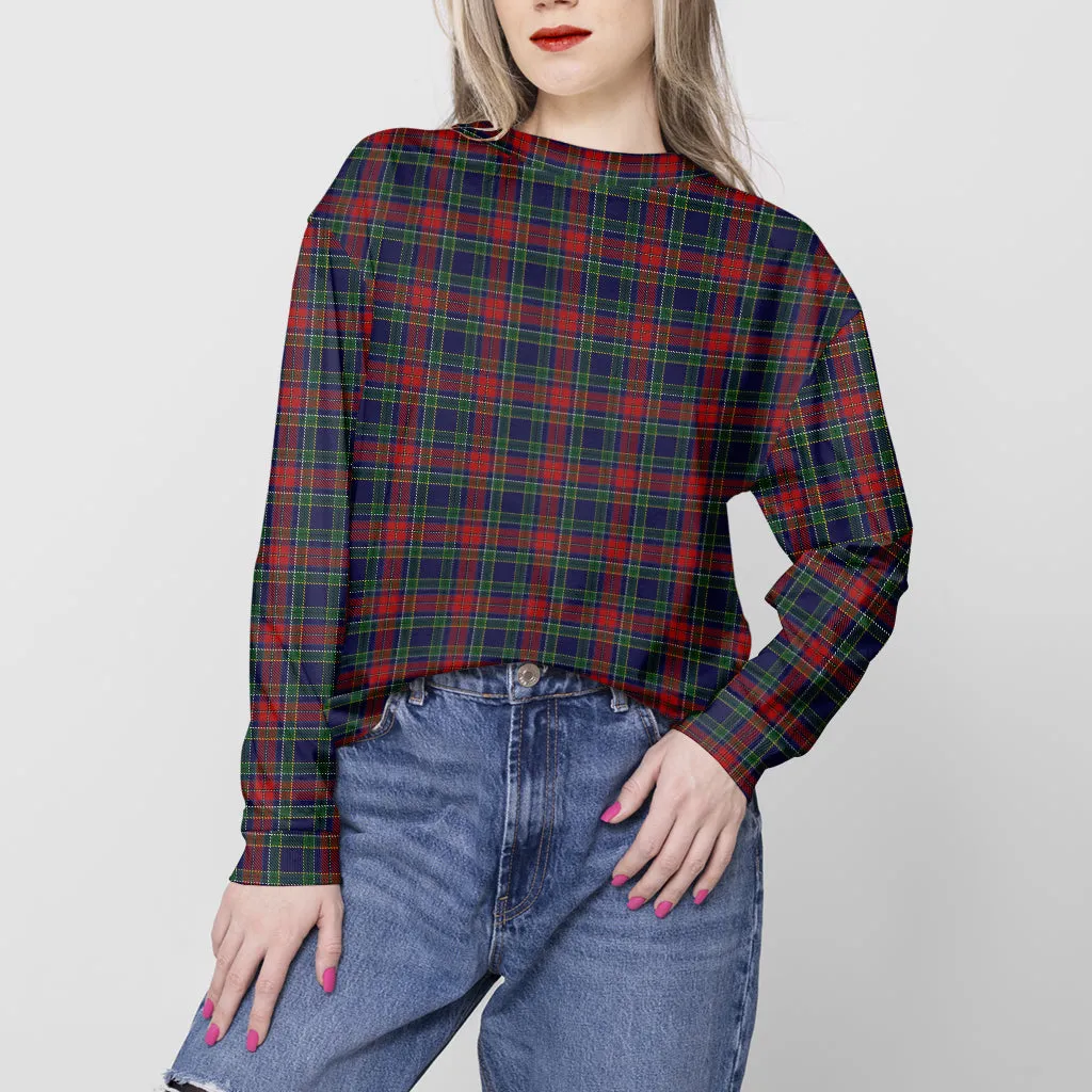 Allison Red Tartan Sweatshirt