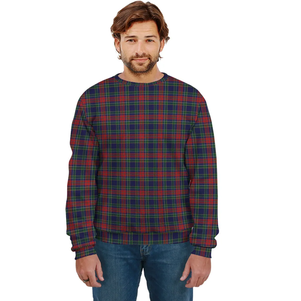 Allison Red Tartan Sweatshirt