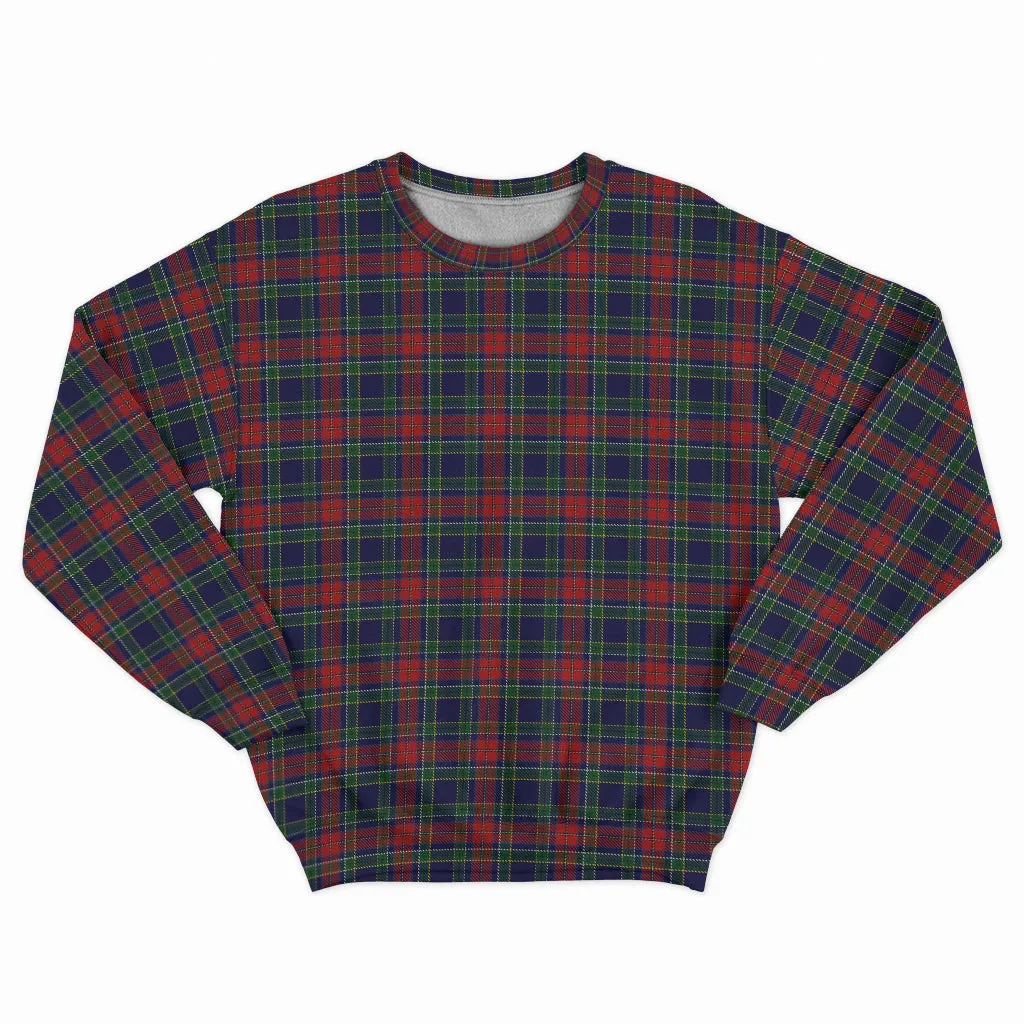 Allison Red Tartan Sweatshirt