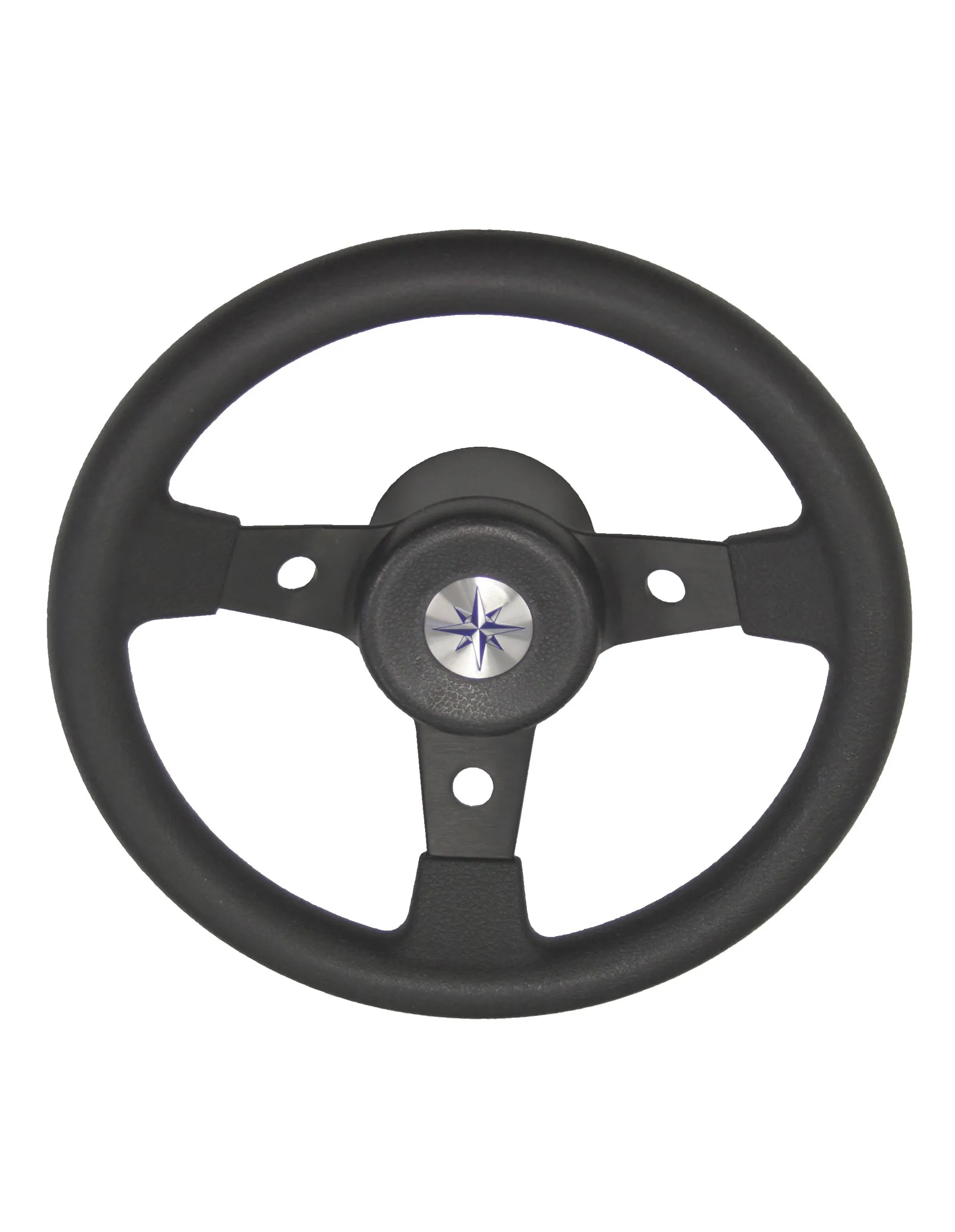 ALUMINUM 3 SPOKE "DELFINO" STEERING WHEEL