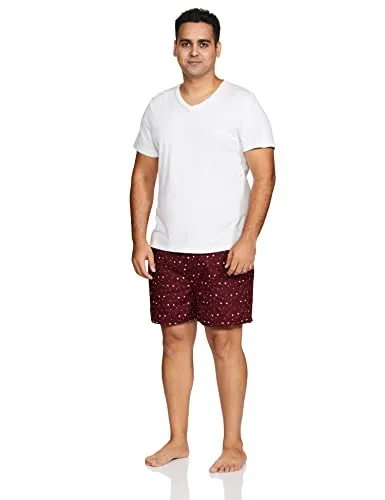 Amazon Brand - House & Shields Men's Regular Printed Boxers (HSAW20TOBOX02-PO2_Multicolor-2_Large)