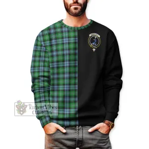 Arbuthnot Ancient Tartan Sweatshirt with Family Crest and Half Of Me Style