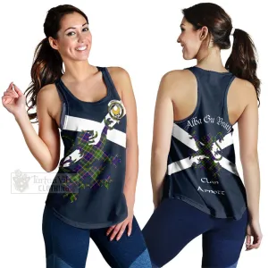 Arnott Tartan Lion Rampant Women's Racerback Tanks  Proudly Display Your Heritage with Alba Gu Brath and Clan Name