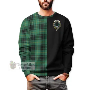 Arthur Ancient Tartan Sweatshirt with Family Crest and Half Of Me Style