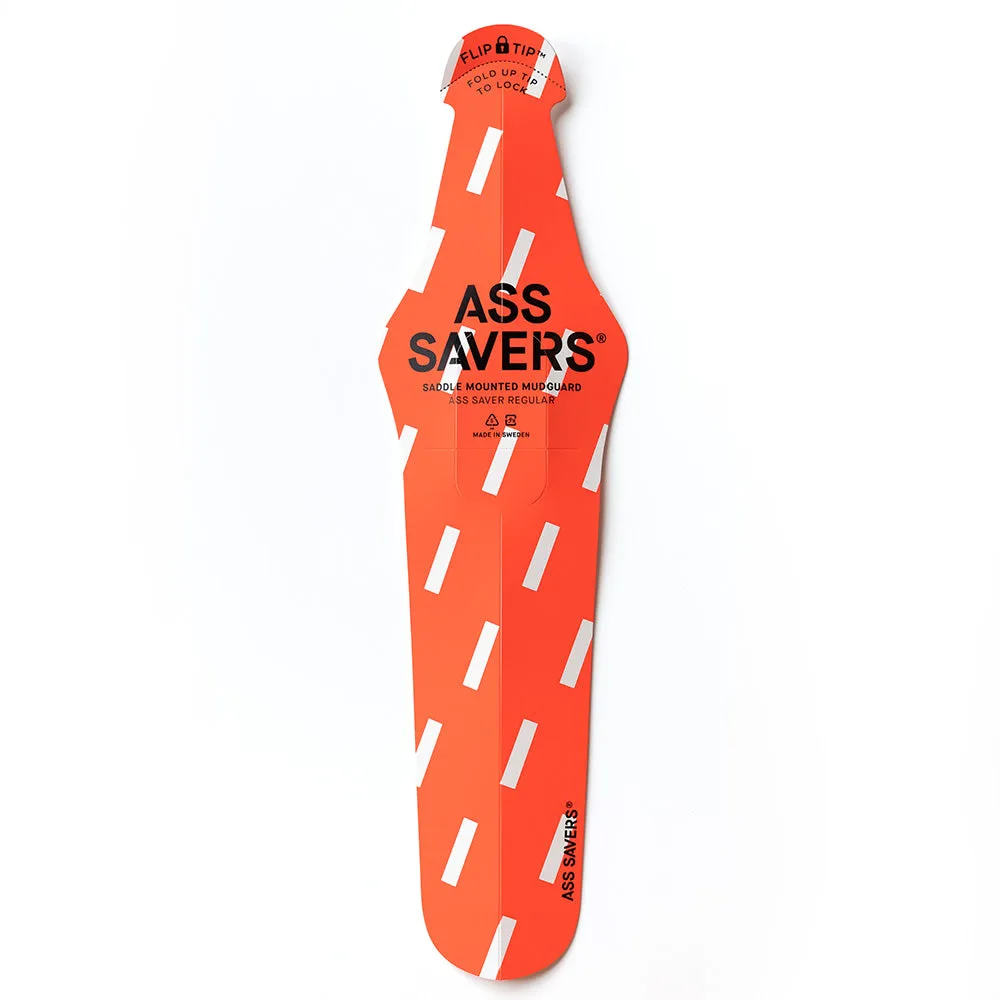 Ass Saver Regular - Rear Mud Guard - Bold Rain Red