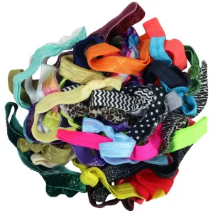 Assorted Elastic Headbands - 10 Pack