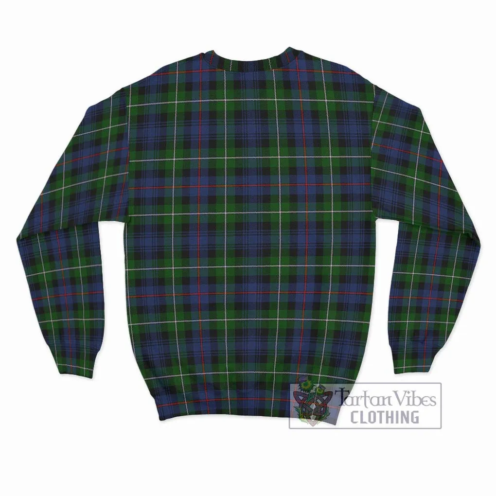 Baillie Tartan Sweatshirt with Family Crest DNA In Me Style