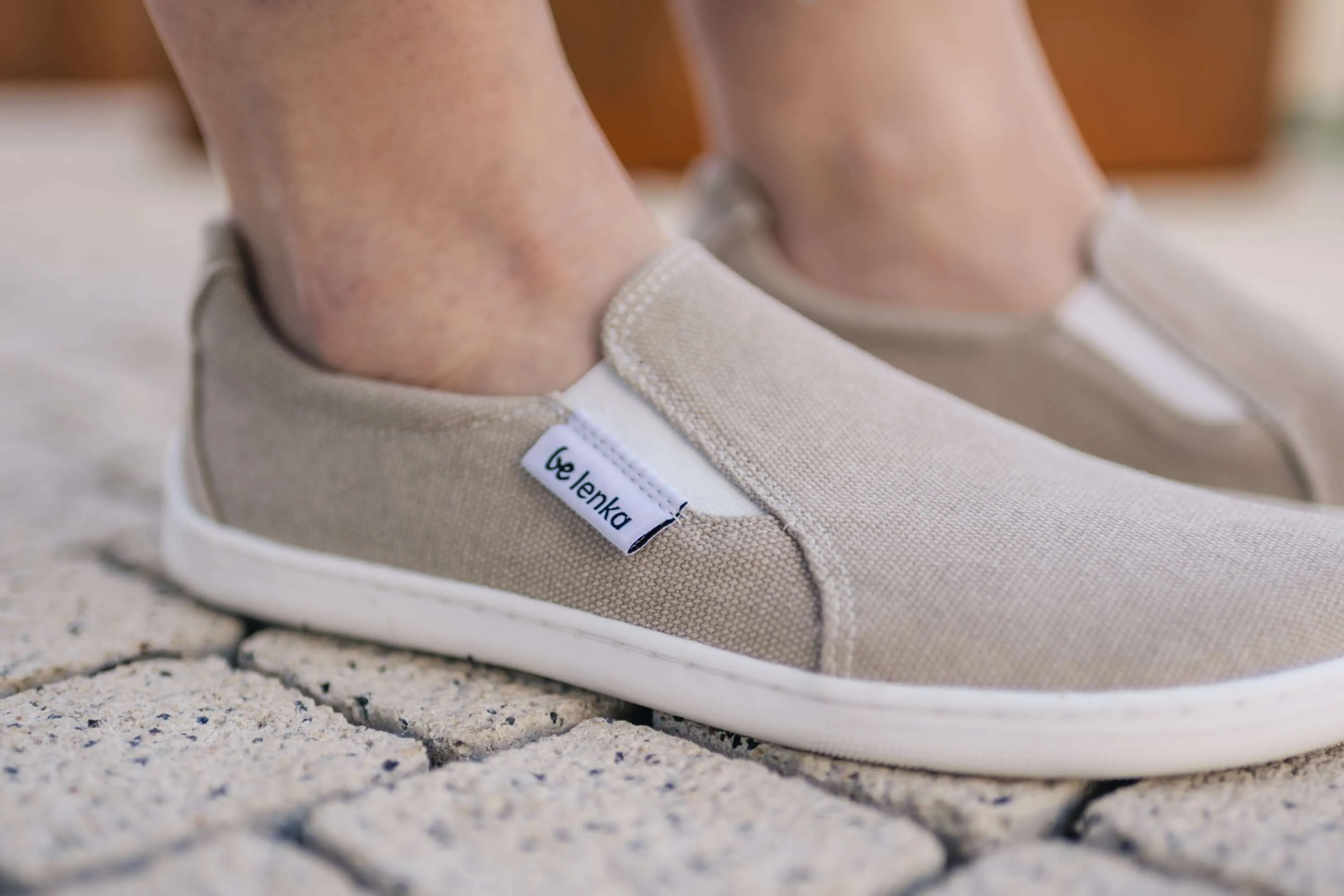 Barefoot Sneakers - Be Lenka Eazy Neo - Vegan - Sand