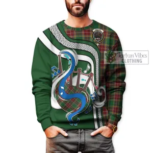 Baxter Tartan Sweatshirt with Epic Bagpipe Style