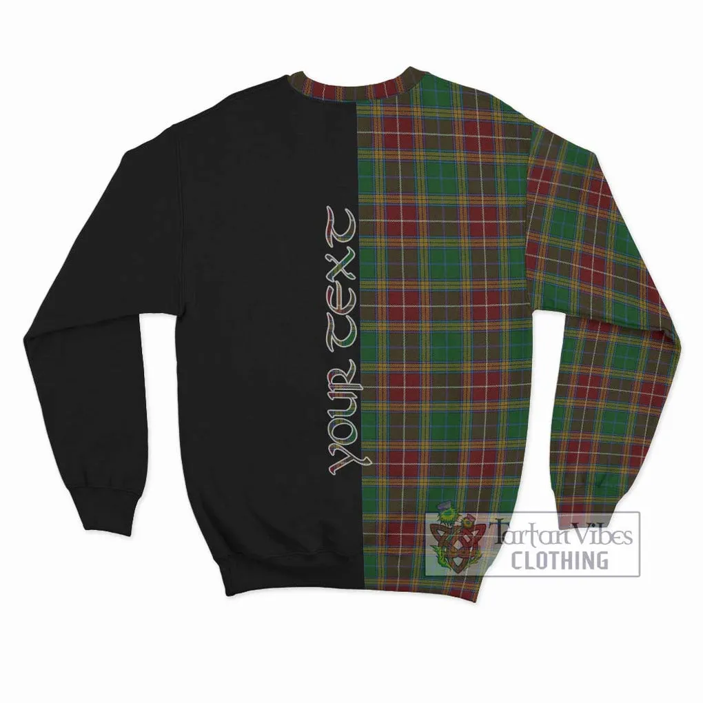 Baxter Tartan Sweatshirt with Family Crest and Half Of Me Style