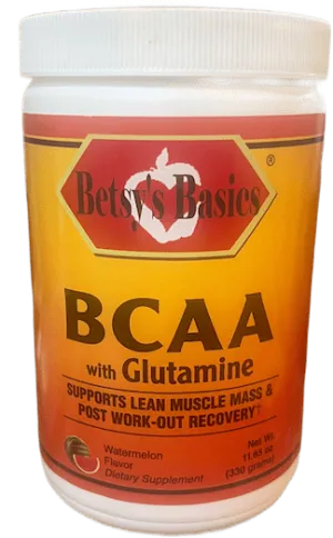 BCAA with Glutamine, 11.65 oz