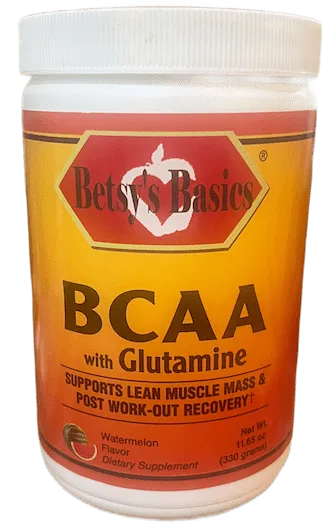 BCAA with Glutamine, 11.65 oz