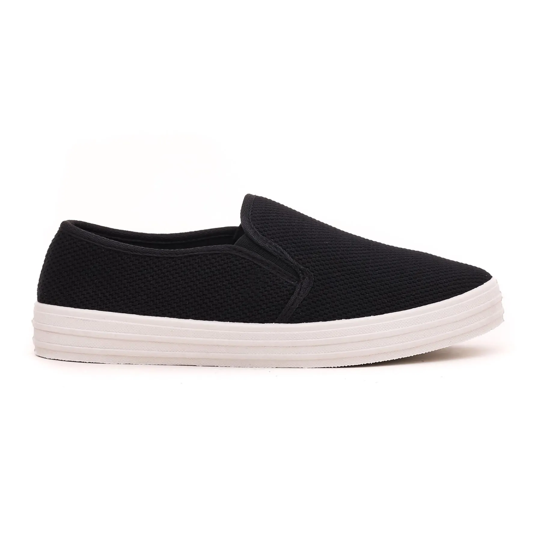 Black Casual Slip Ons WN6139