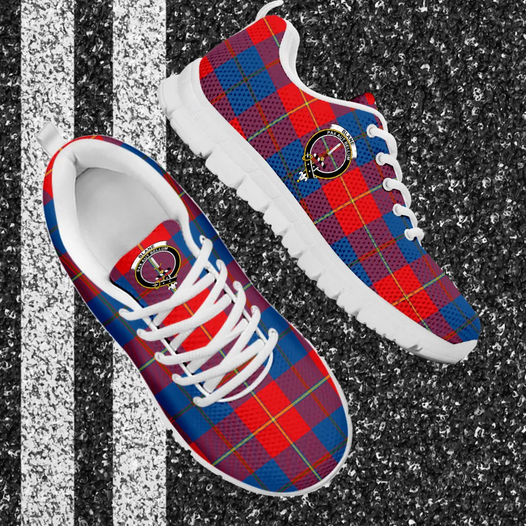 Blane Tartan Sneakers with Family Crest