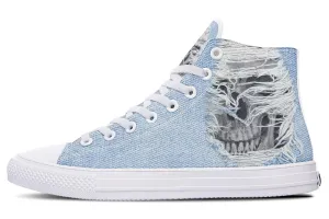 Blue Jeans Skull