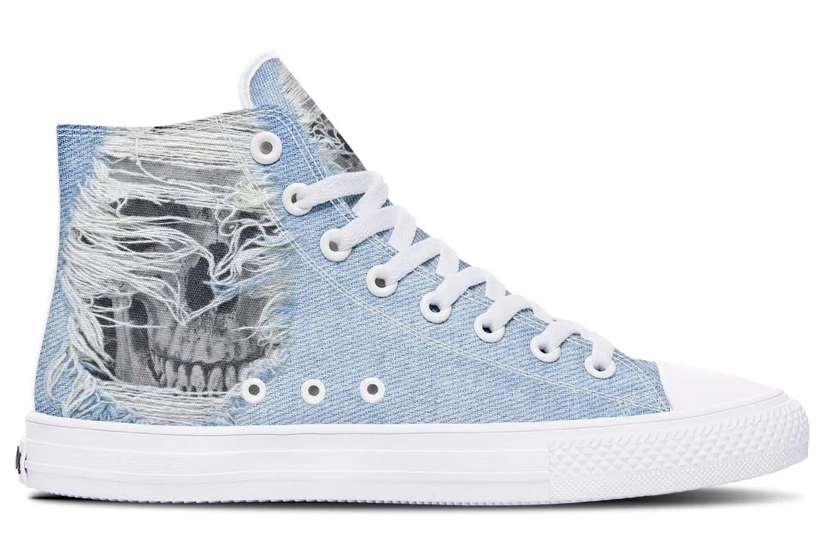 Blue Jeans Skull