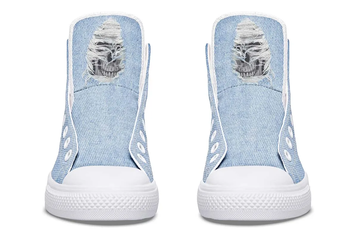 Blue Jeans Skull