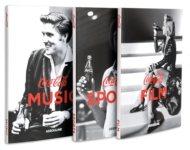 Book "Coca-Cola Set Of Three: Film, Music, Sports"