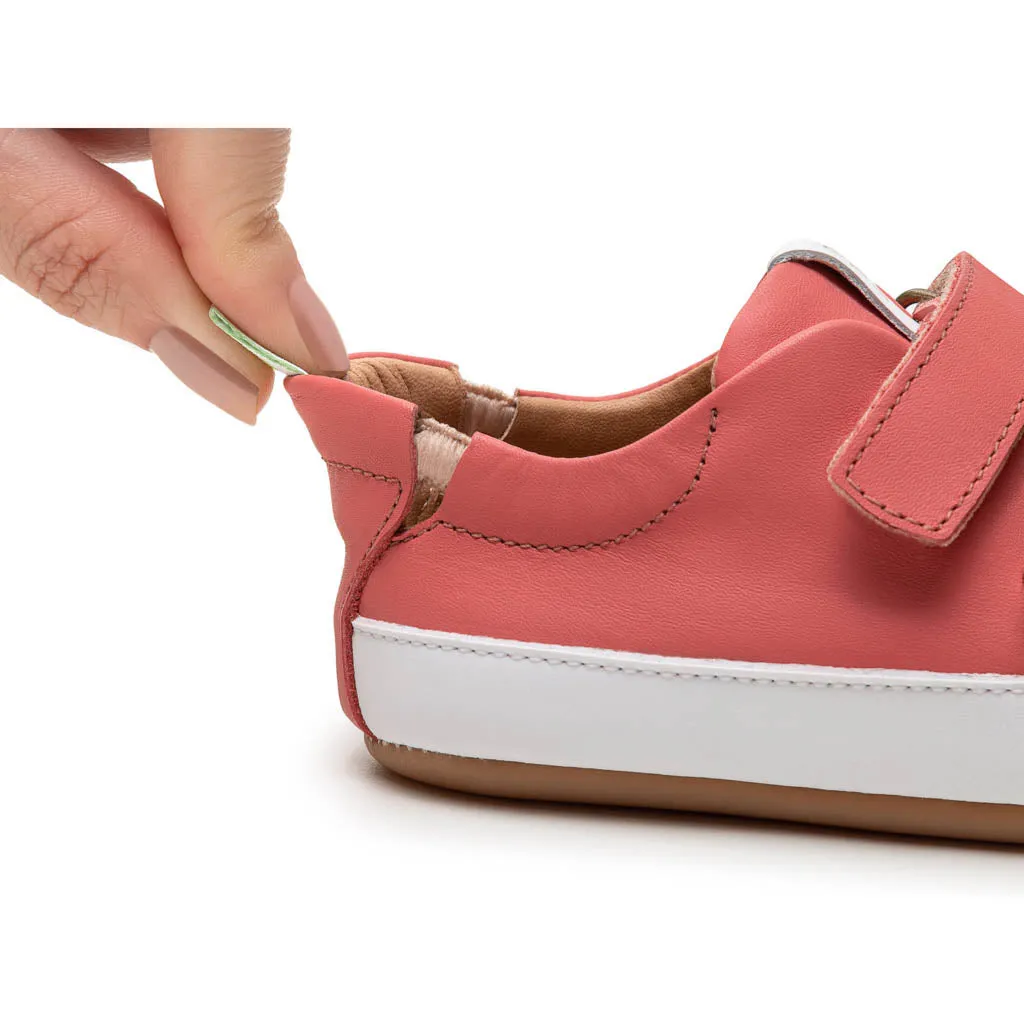 Bossy Sneakers - Coral Matte / White (Baby)