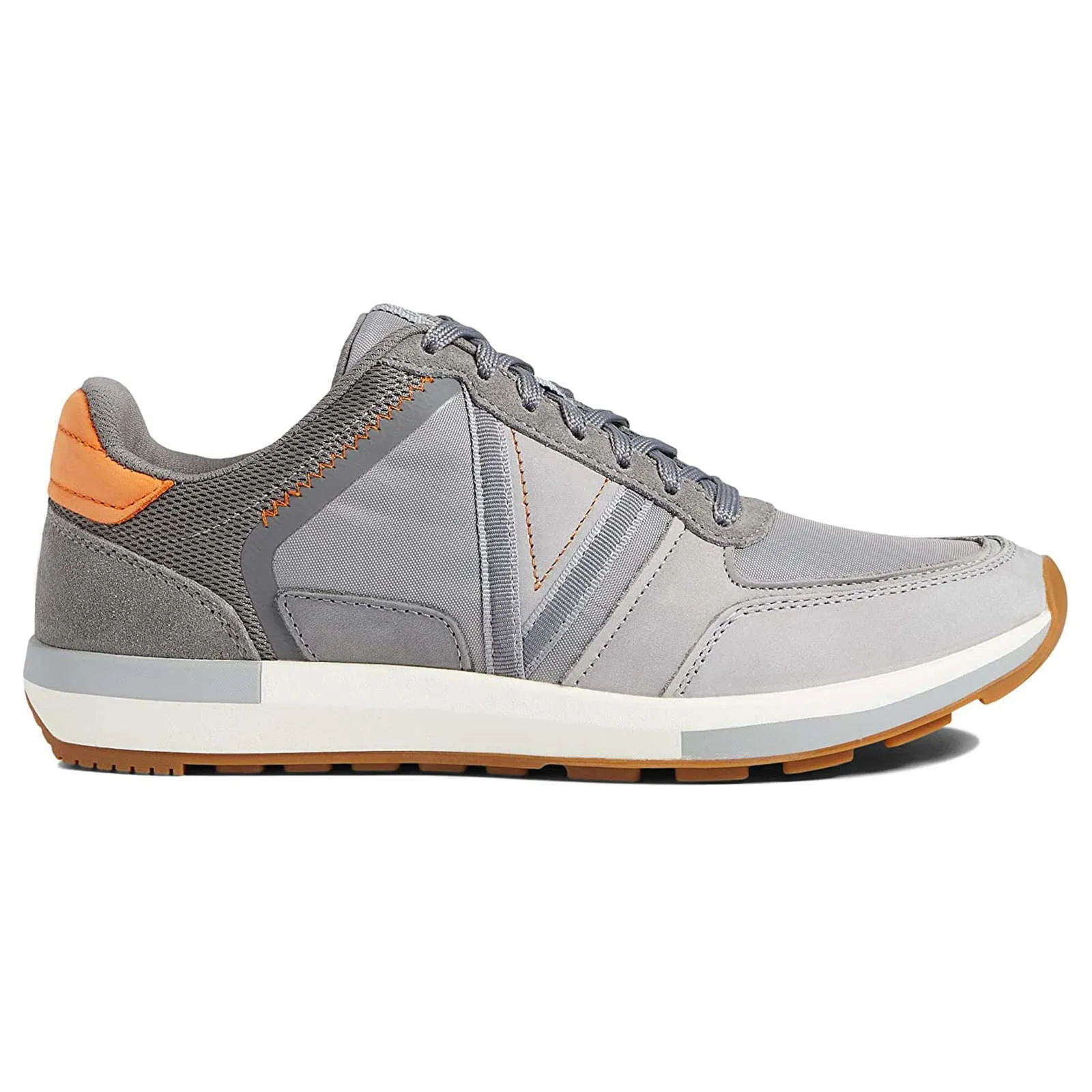 Bradey Leather Textile Men's Low Top Trainers