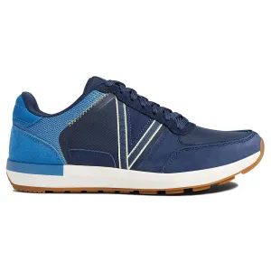 Bradey Leather Textile Men's Low Top Trainers