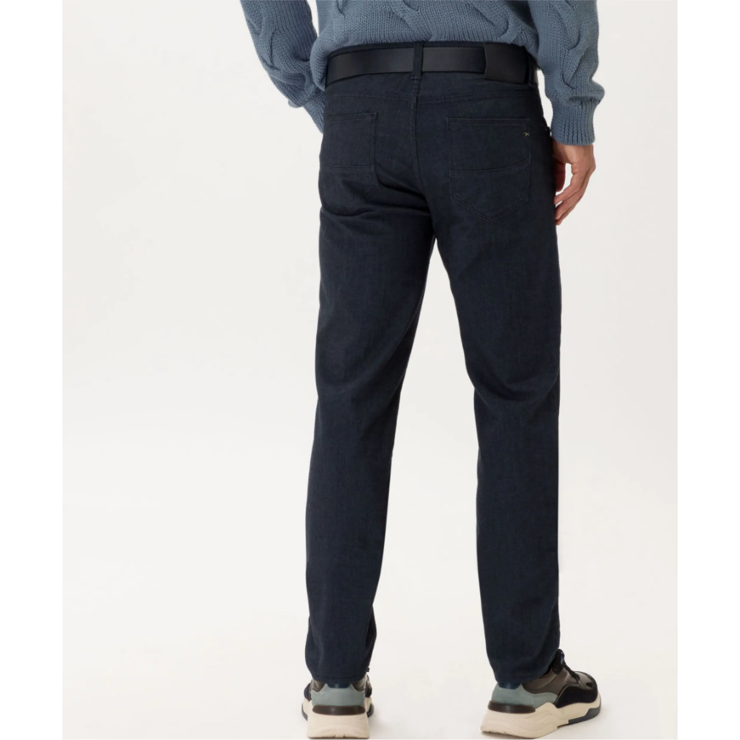 Brax Wool Look Jeans 89-1454 Cadiz - Navy