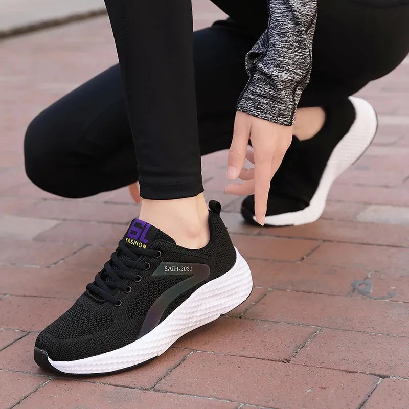 Breathable Jogging Sneakers For Women