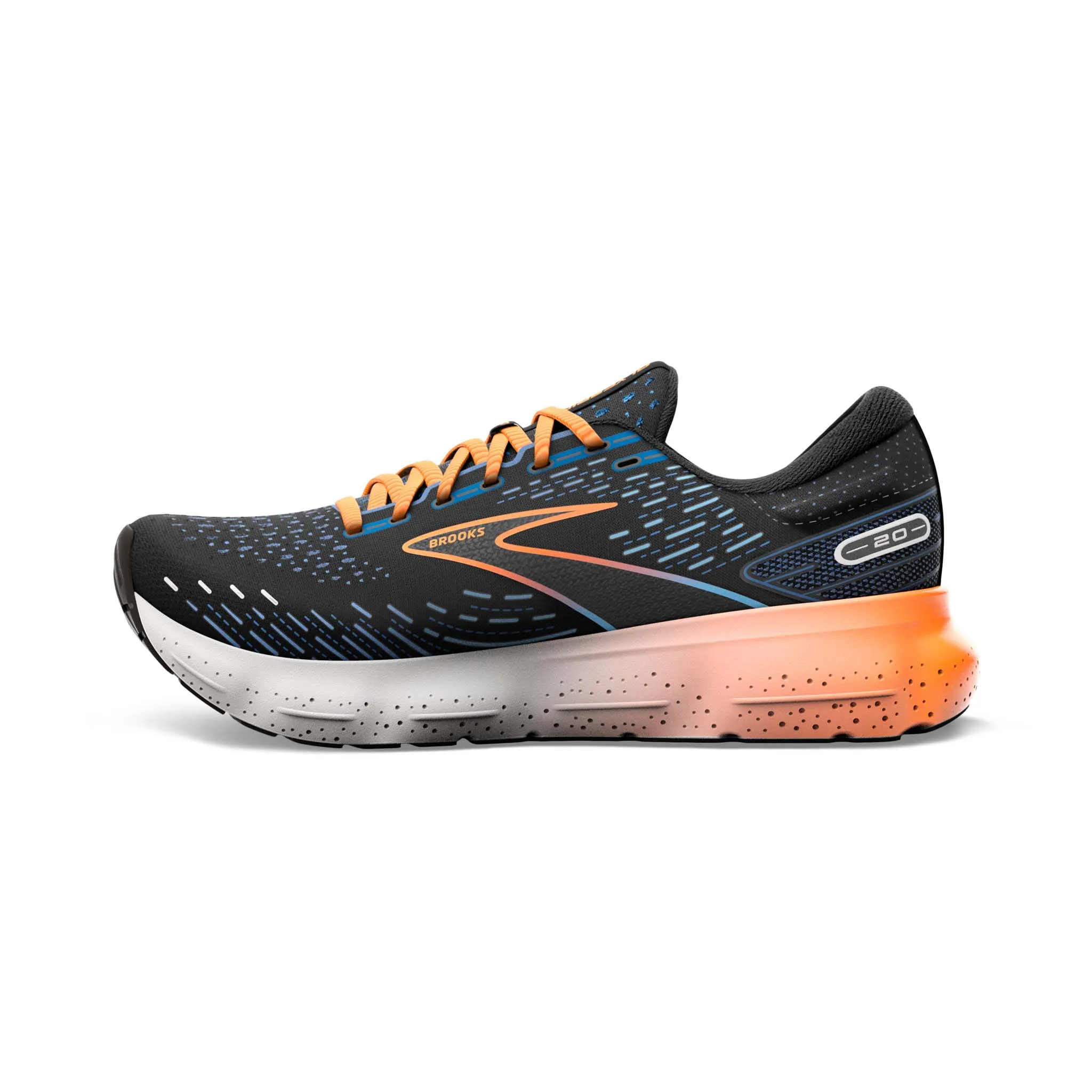 Brooks | Men's Glycerin 20 Running Shoes - Black