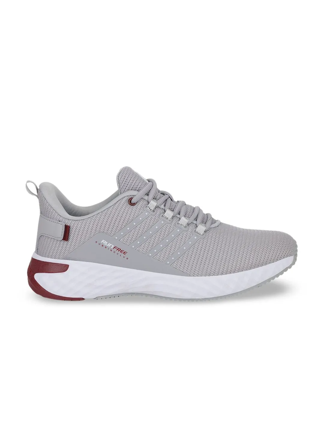 Campus Men Grey Oslo Pro Mesh Running Shoes