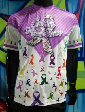 Cancer Awareness, All Ribbons - Custom Full-Dye Jersey