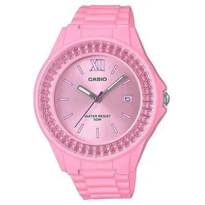 Casio LX-500H-4E2VDF Pink Resin Watch for Women