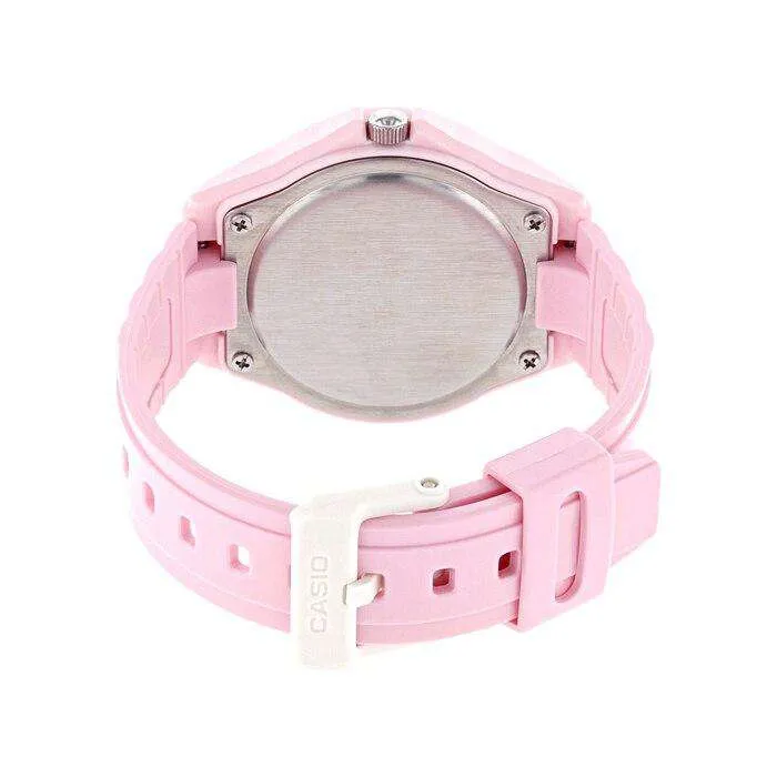 Casio LX-500H-4E4VDF Pink Resin Watch for Women