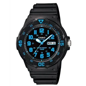 Casio MRW-200H-2B Black Resin Strap Watch For Men