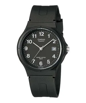 Casio MW-59-1BVDF Black Resin Strap Watch for Men