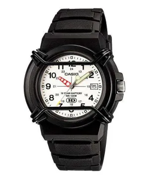 Casio Standard HDA-600B-7BV Black Resin Strap Watch for Men and Women