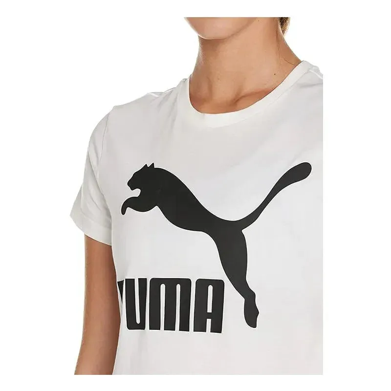 CLASSICS LOGO TEE PUMA WHITE