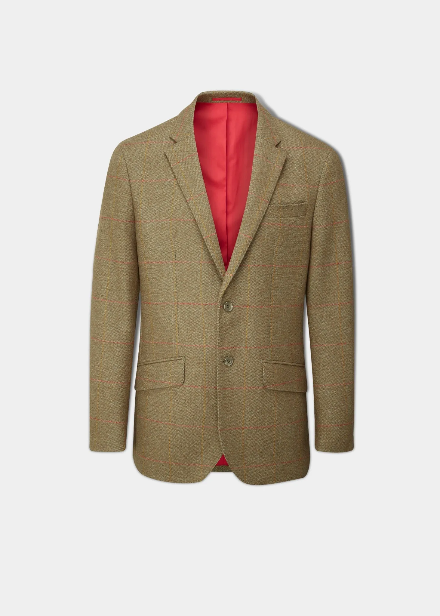 Combrook Men's Tweed Sports Blazer In Hawthorn - Regular Fit