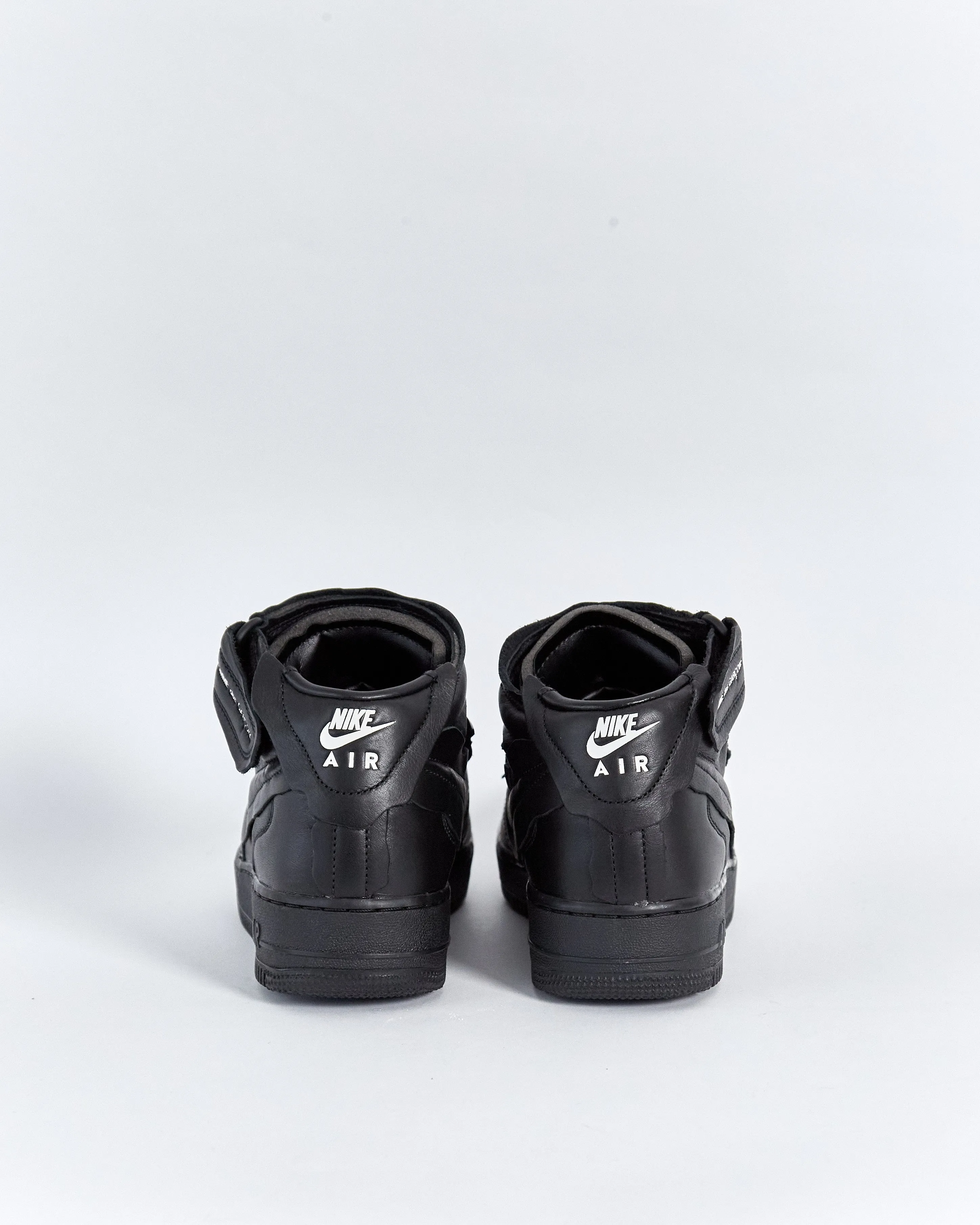 Comme Des Garçons x Nike 'Air Force 1' sneakers, black, 42