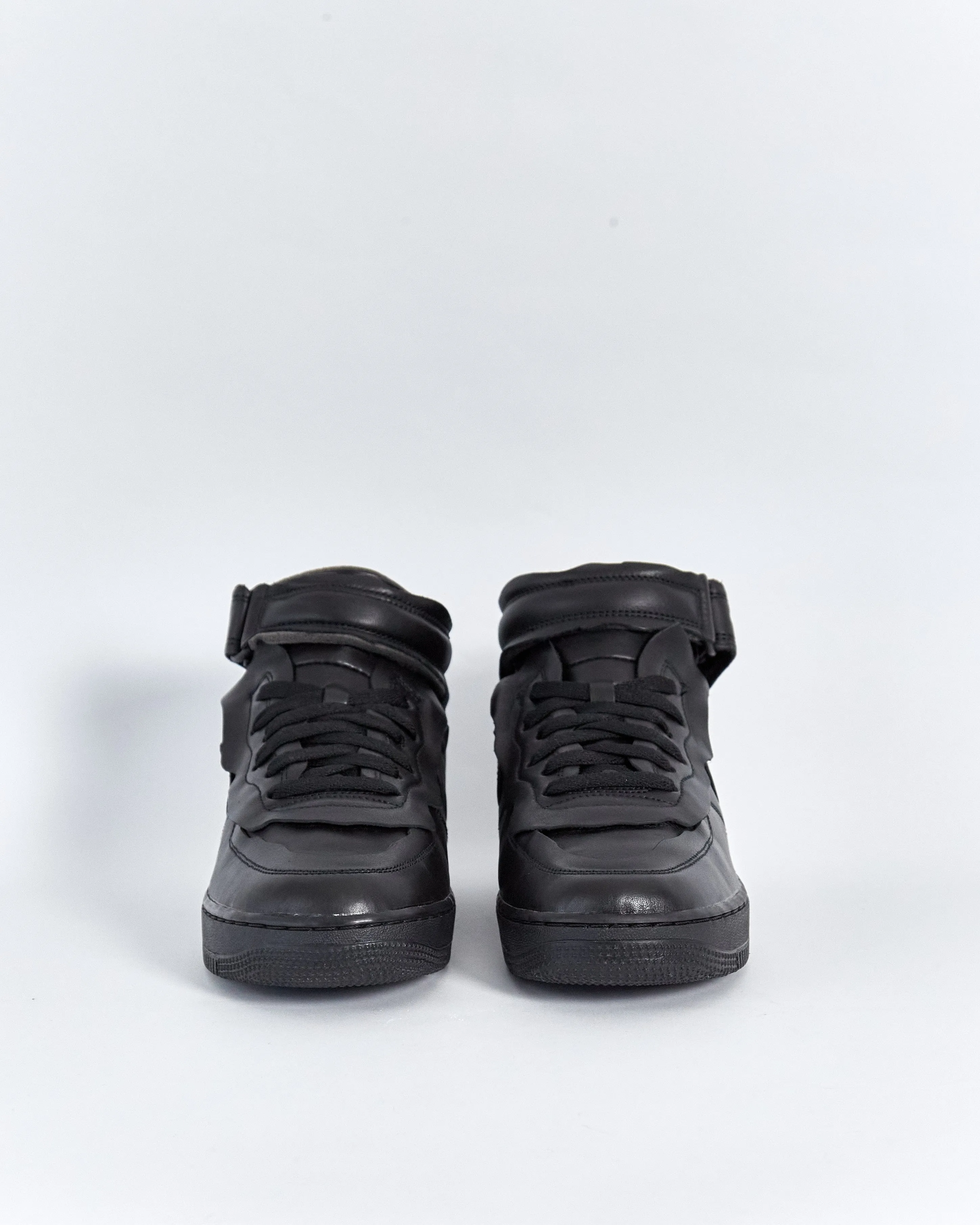 Comme Des Garçons x Nike 'Air Force 1' sneakers, black, 42